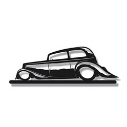 Genuine Hotrod Hardware® Silhouette Signs 9194 - Free Shipping on ...