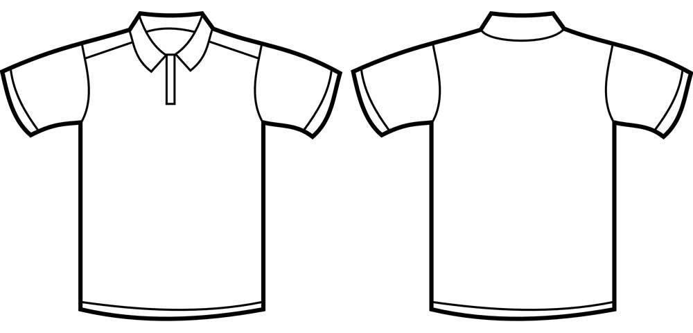 Design Kaos Polos - ClipArt Best