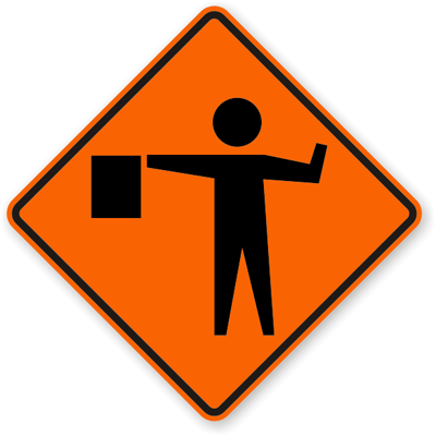 Men at Work Signs