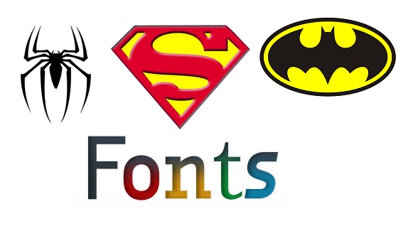 Superman Logo Type Font