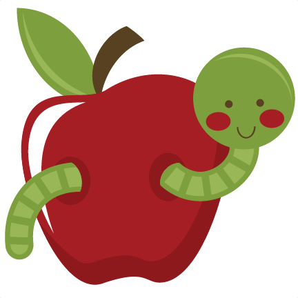 Apple Worm Clip Art - Free Clipart Images