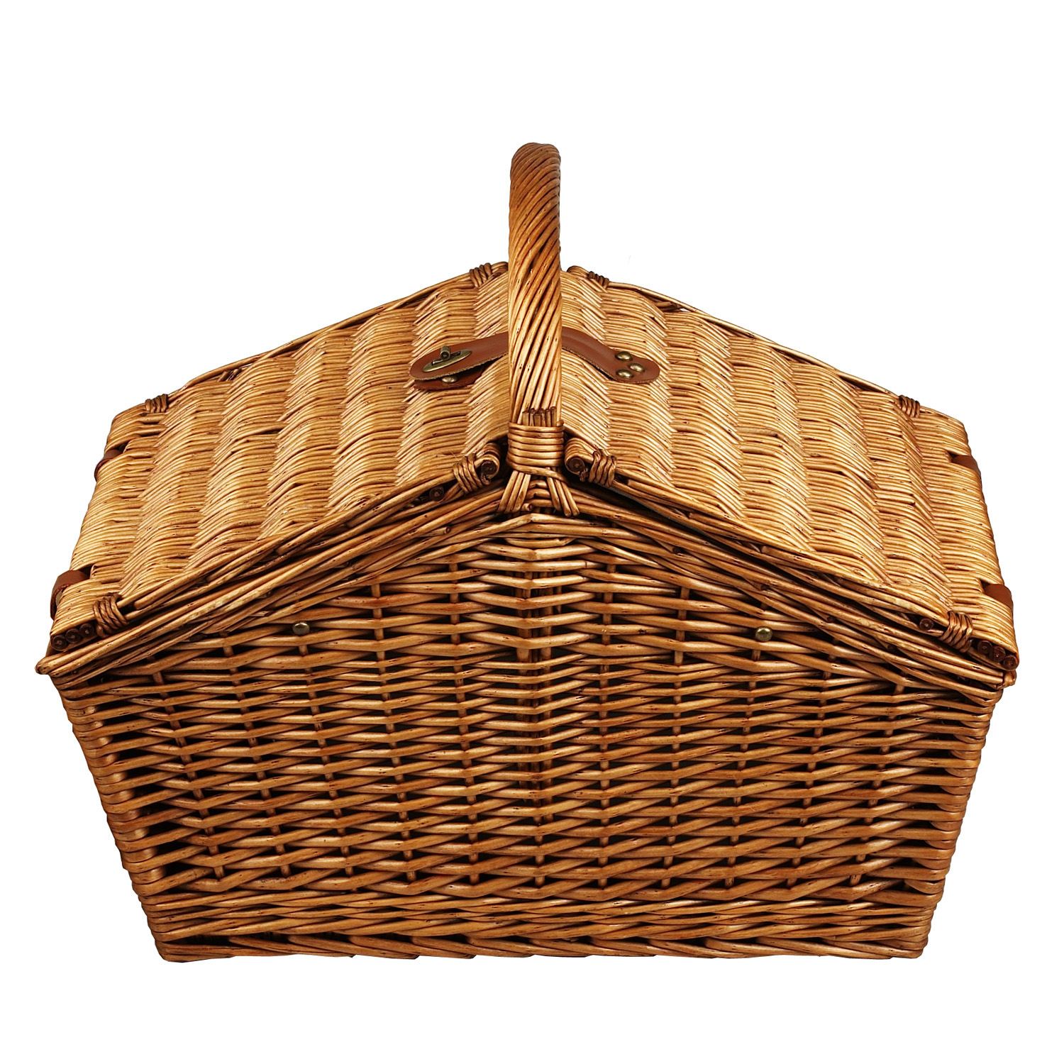 Huntsman Picnic Basket, 4 Person - Santa Cruz Pattern