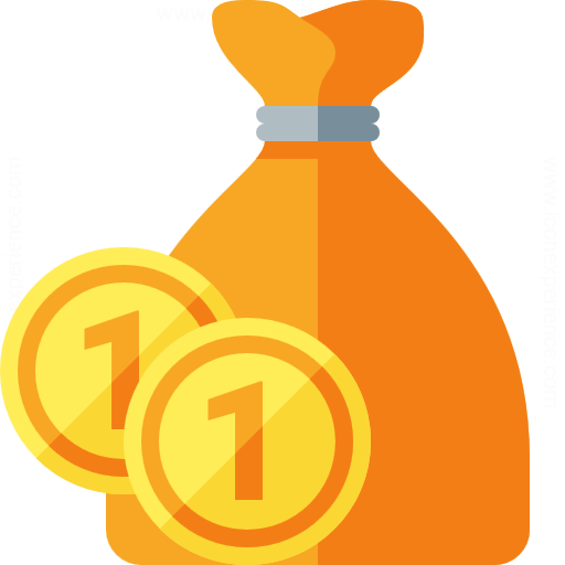 IconExperience Â» G-Collection Â» Moneybag Coins Icon