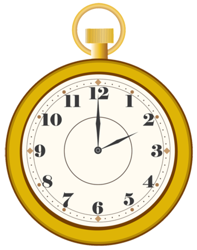 Clipart pocket watch