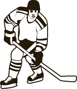 Game winning goal clipart hockey