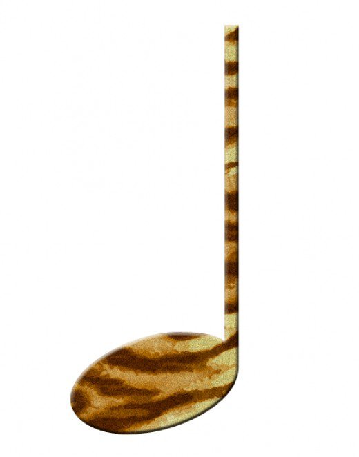 Free Music Clip Art - Quarter Note