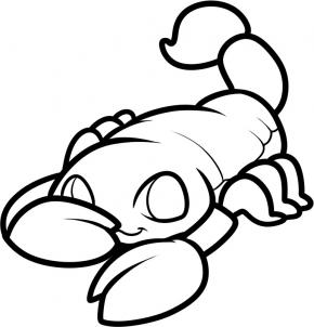 Animals - How to Draw a Scorpion for Kids