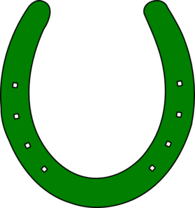 Horse Shoe Outline clip art - vector clip art online, royalty free ...