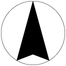 2D Vector North Arrows