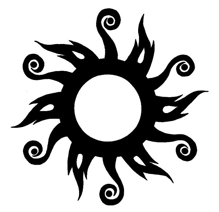 Tribal Sun Designs for Tattoo | Tattoo Hunter