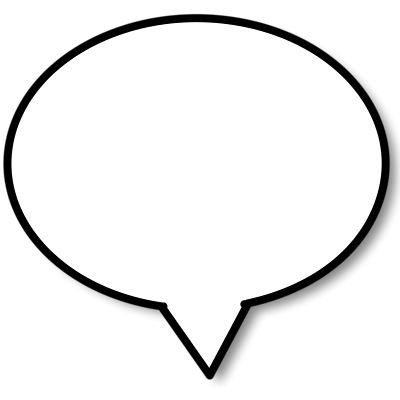 Free Stock Photos | Illustration Of A Cartoon Speech Bubble ...