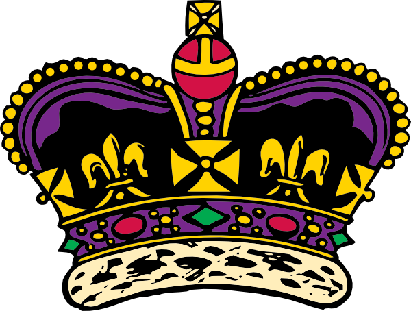 Clothing King Crown clip art Free Vector