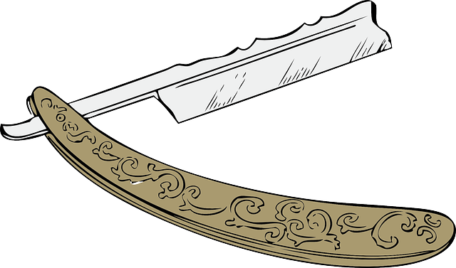 Free Barber's Razor Clip Art