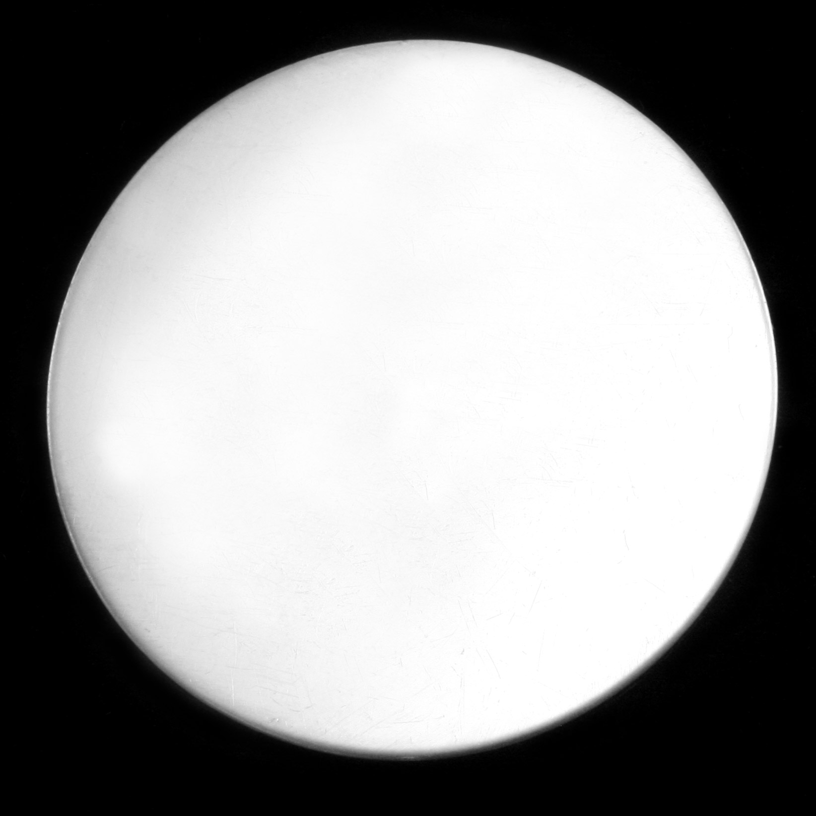 Blank circle map template