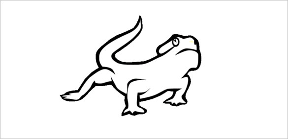 22+ Lizard Templates, Crafts & Colouring Pages | Free & Premium ...