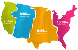 Discovering Time Zones by TimeCenter.com