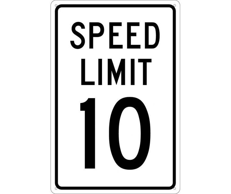 Speed Limit Signs | Flea Markets ...