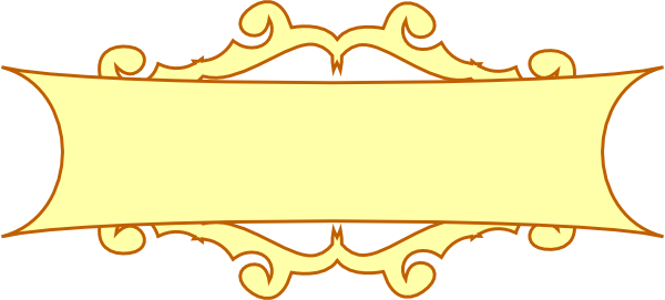 Scroll Banner Clipart