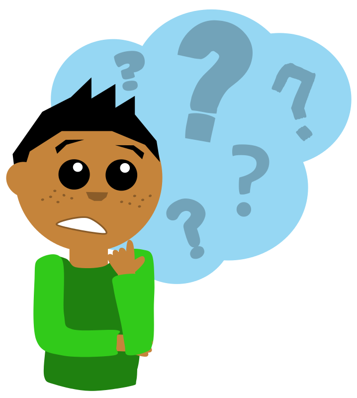 Clip Art Confused Guy Clipart