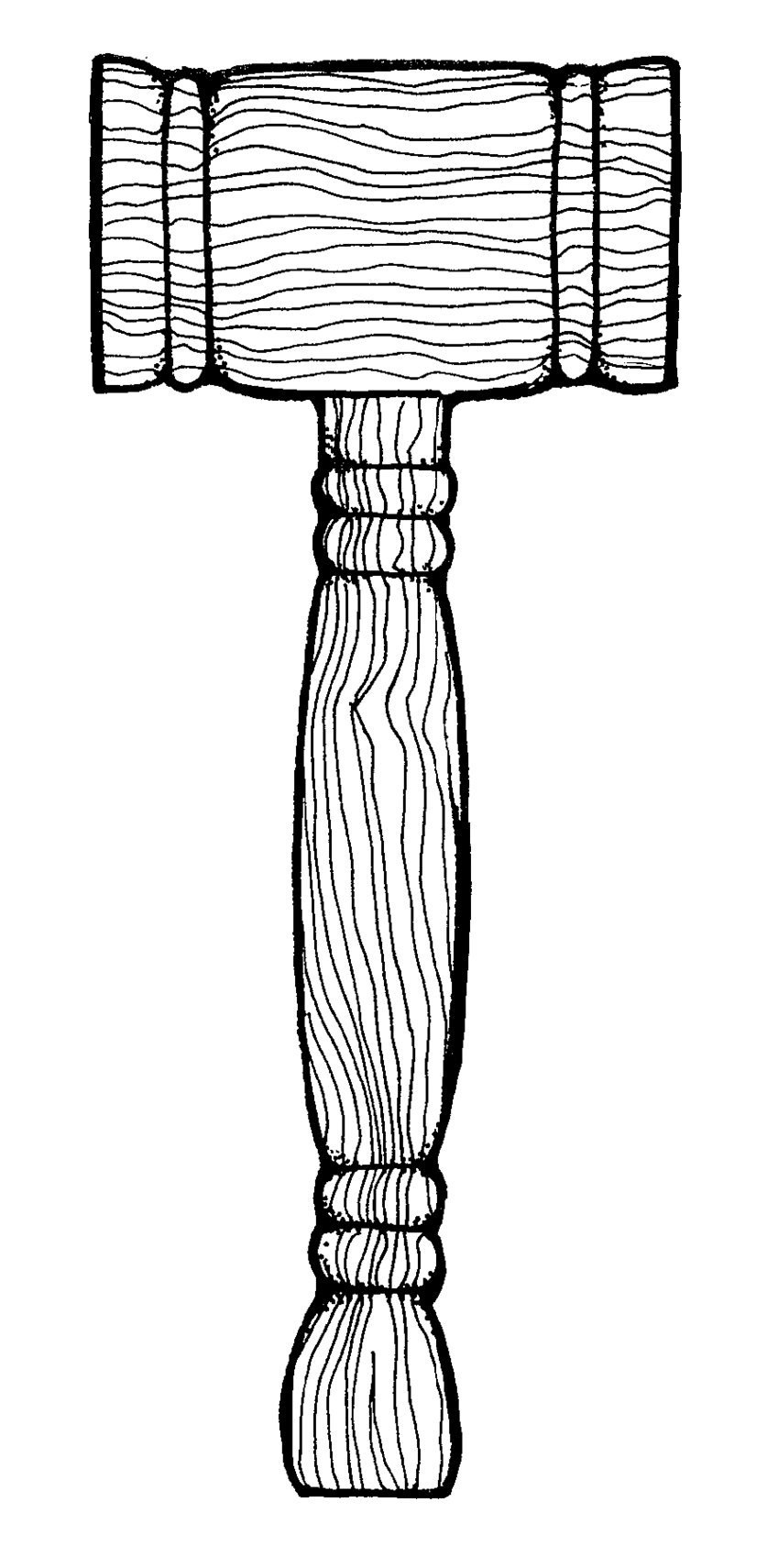 Gavel Black And White Clipart - Free to use Clip Art Resource