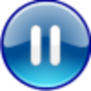 Windows Media Player Pause Button - vector Clip Art