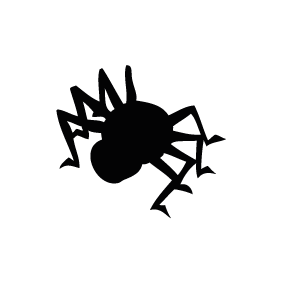 Spider Silhouettes | Silhouettes of Spider Free