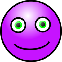 Emoticons Simple face - vector Clip Art