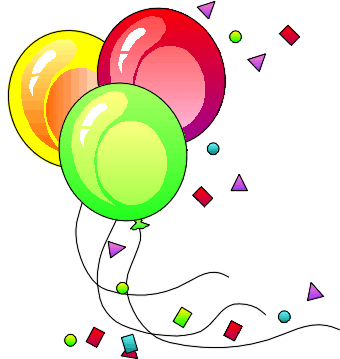 Animated Balloons Moving