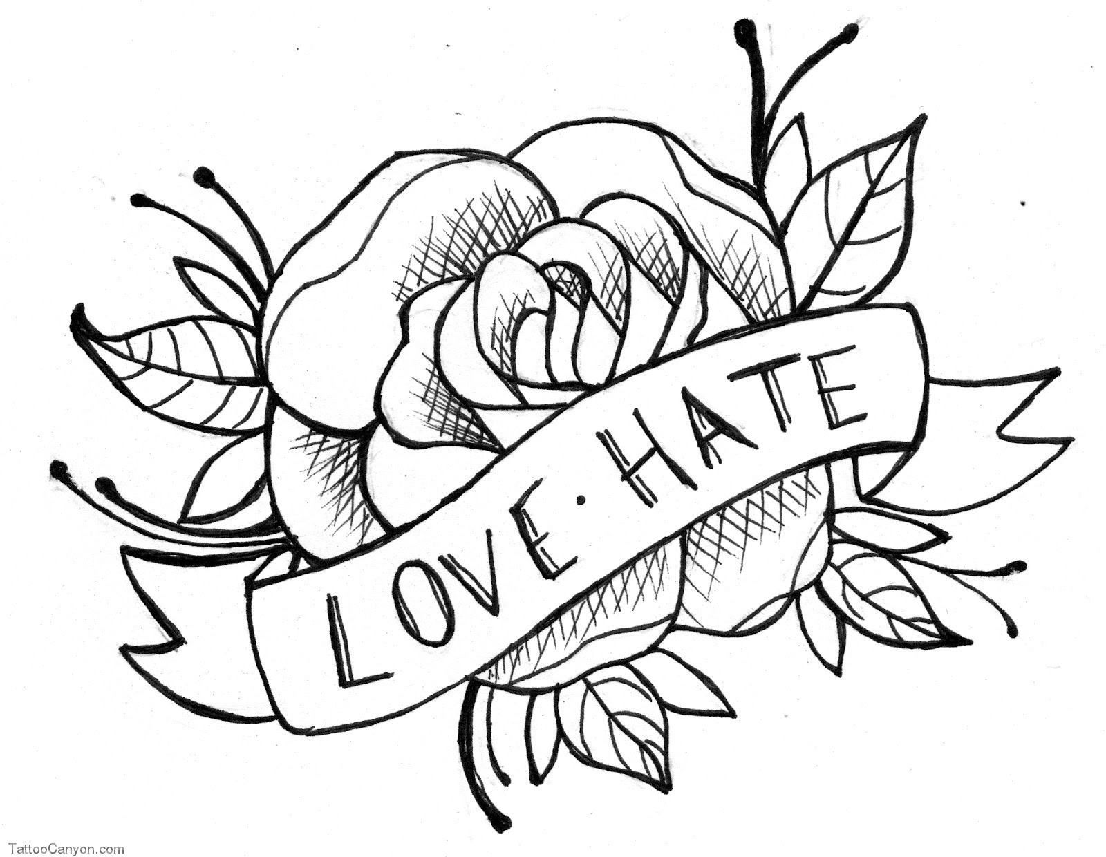 Rose Name Banner Tattoo Design | Fresh 2017 Tattoos Ideas