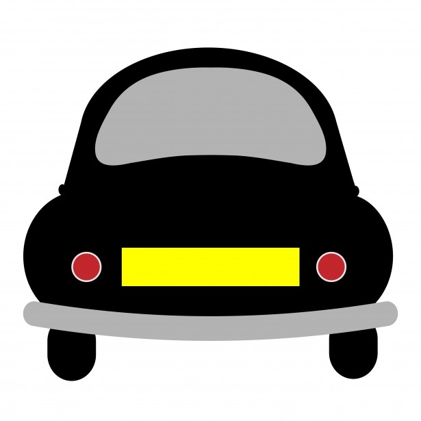 Back Of A Car Clipart