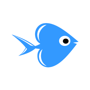 Blue Fish Clip Art - Free Clipart Images