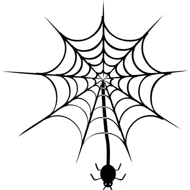 Spider hanging of her web Icons | Free Download