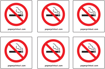 No Smoking Signs - Free, Printable Sign