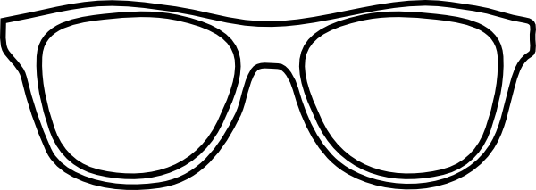 Sunglasses Outline - ClipArt Best