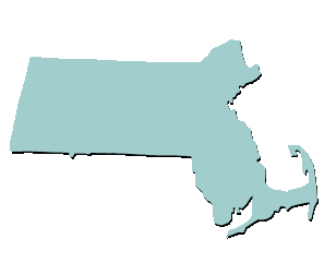 Free clipart of massachusetts map outline