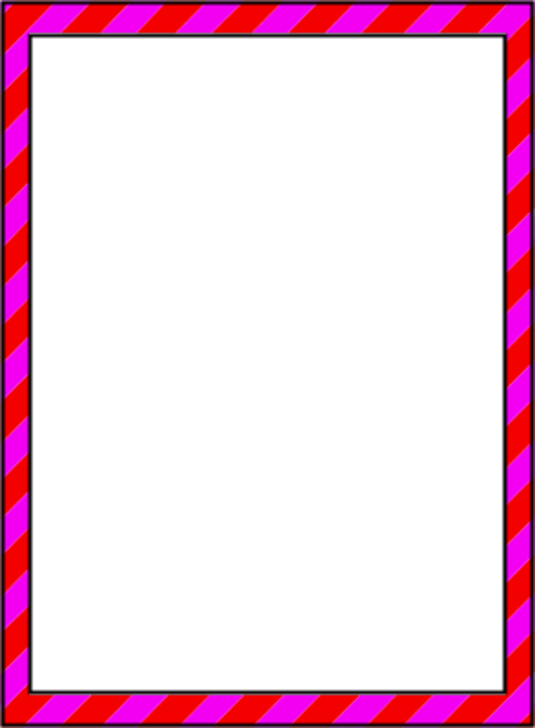 Caution Border 1 - vector Clip Art