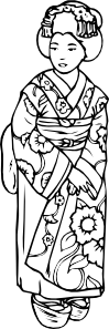 free-vector-geisha-woman- ...