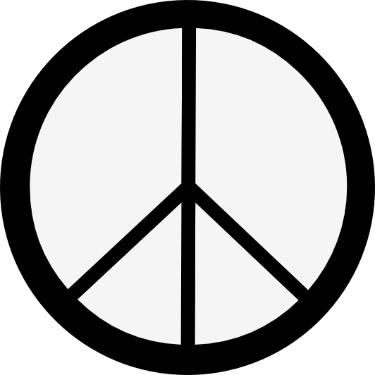 White Smoke Peace Symbol 12 SVG Scalable Vector Graphics ...