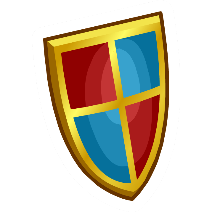 Medieval Shield Pin - Club Penguin Wiki - The free, editable ...