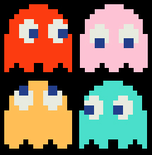 Pacman Ghost Images - ClipArt Best