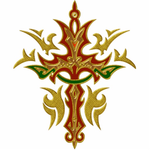 Christian Ornate Cross 78 Cut Outs from Zazzle.
