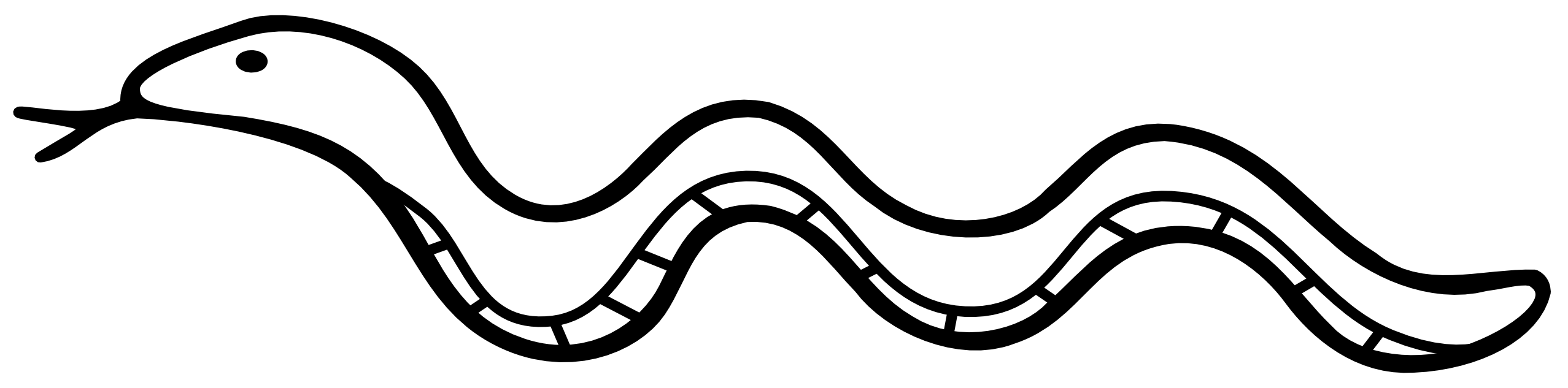 Snake Line Drawing - ClipArt Best