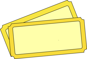 Edit Ticket Template Clip Art - vector clip art ...
