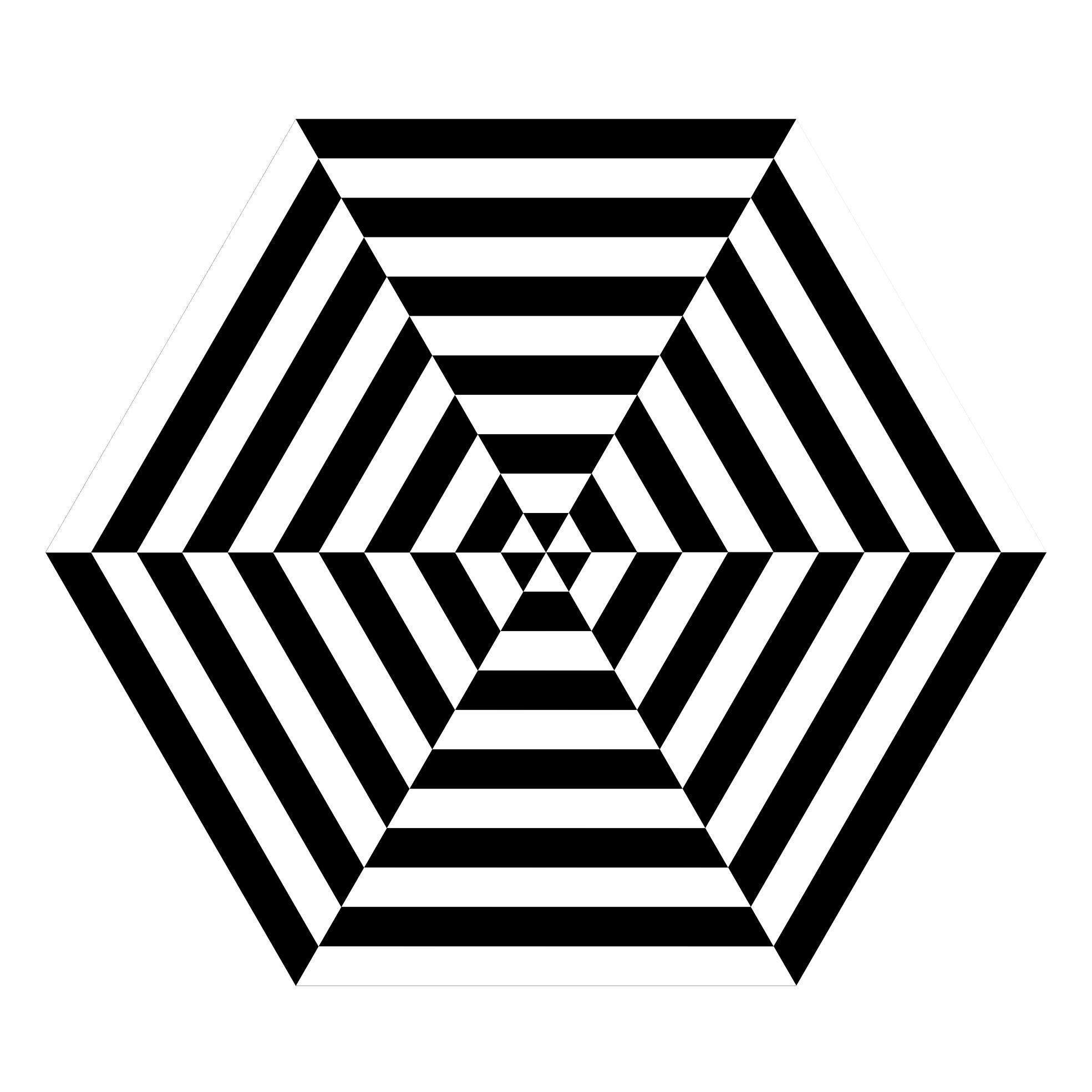 Clip Art: Hexagon Zebra Pizza 1301579306 RSS ...