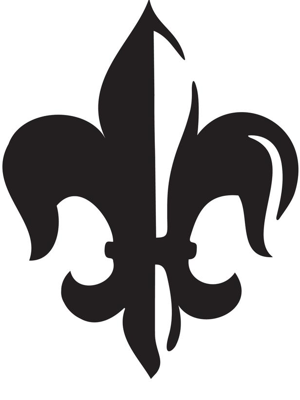 Fleur De Lis Printable Stencil - ClipArt Best