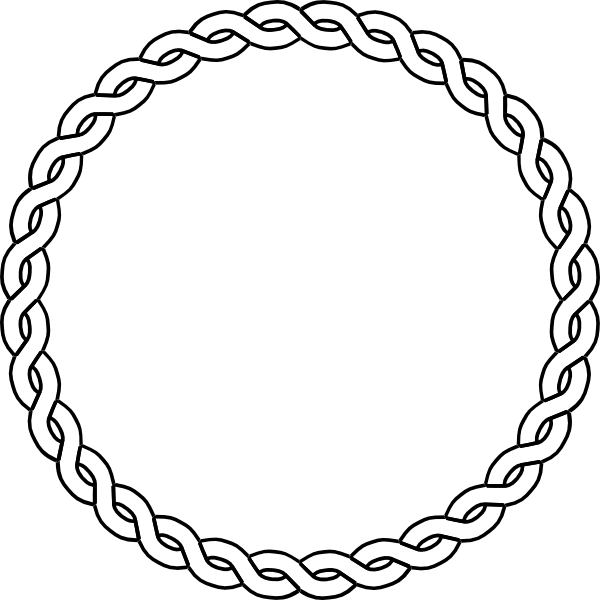 Rope Border clip art - vector clip art online, royalty free ...