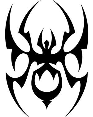 Tribal Spider - ClipArt Best