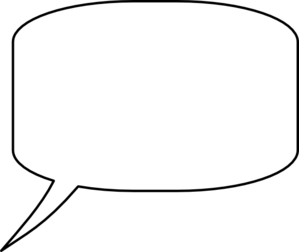 Talking Bubble No Shadow clip art - vector clip art online ...