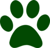 Paws Green clip art - vector clip art online, royalty free ...