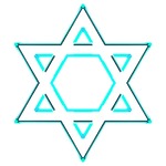Jewish Star of David (Gold / Golden Version) | ShazamImages